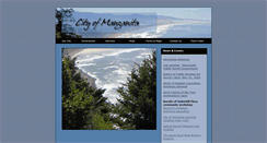 Desktop Screenshot of ci.manzanita.or.us